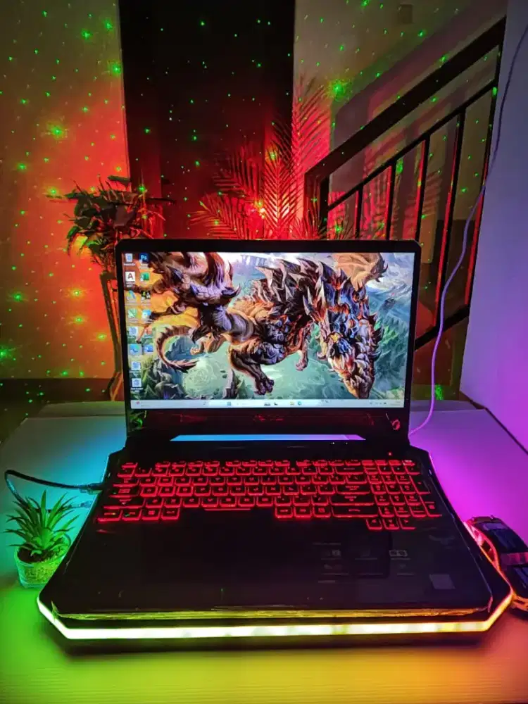 Laptop Gaming ASUS TUF TX505 Core i7 Ram 16/512gb Ssd Dual Vga Nvidia