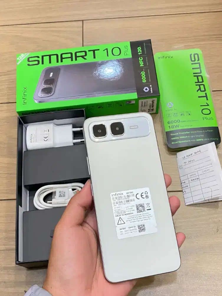 RESMI! Infinix Smart 10 Plus Terbaru: Garansi 1 Tahun.