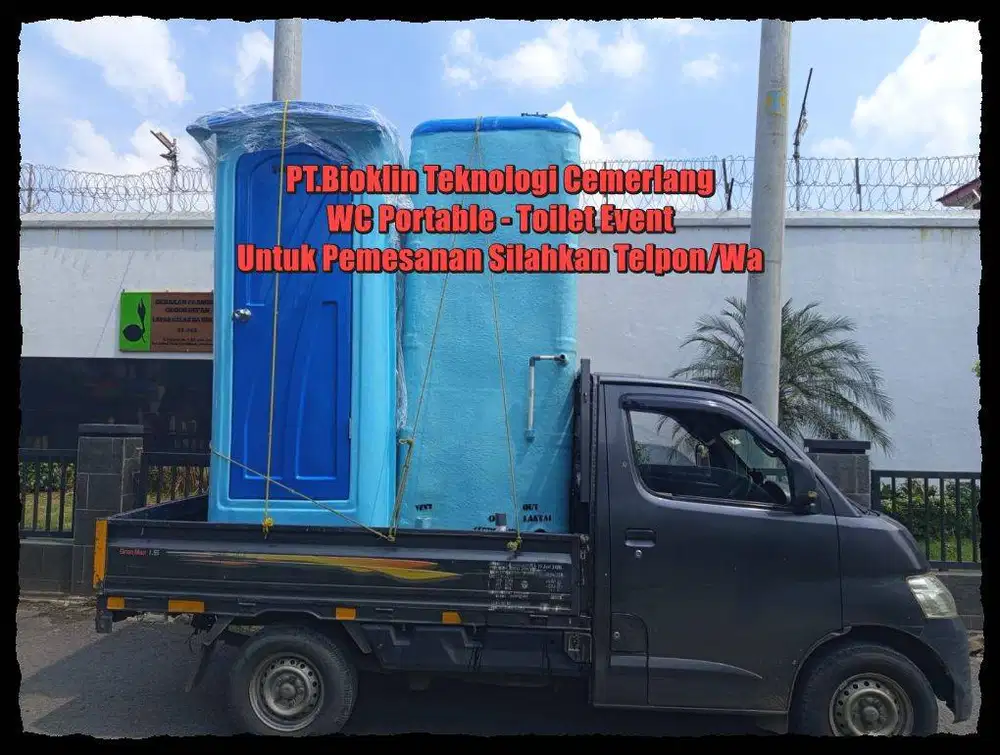 Toilet Fiberglass - Toilet Out Door - Wc Portable -Toilet Proyek
