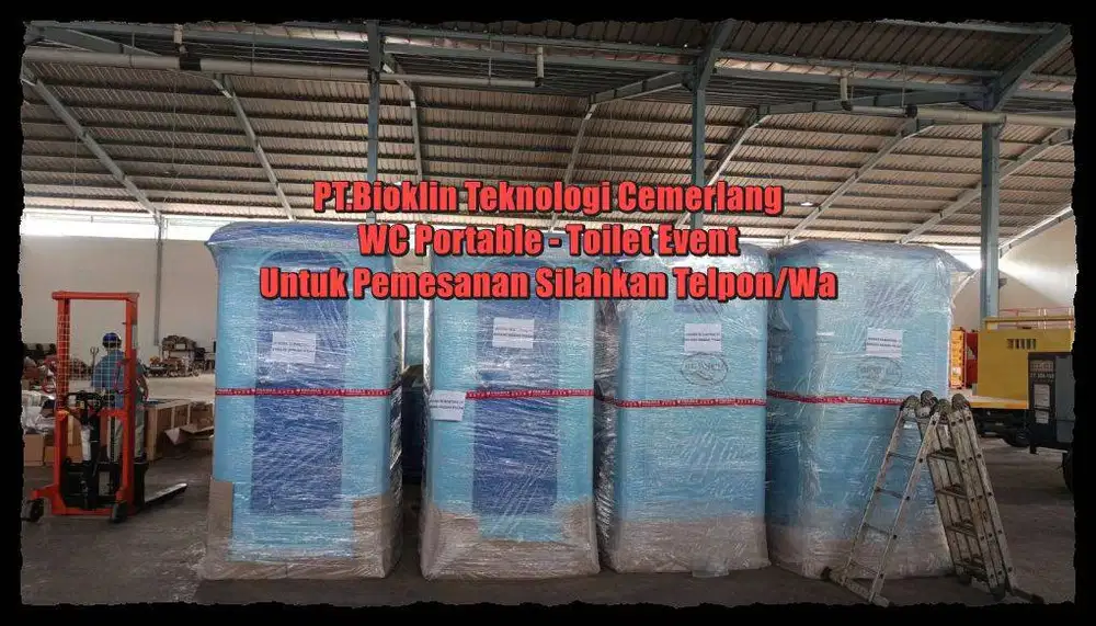 Toilet konser - Toilet Darurat - toilet bencana - Toilet Fiberglass