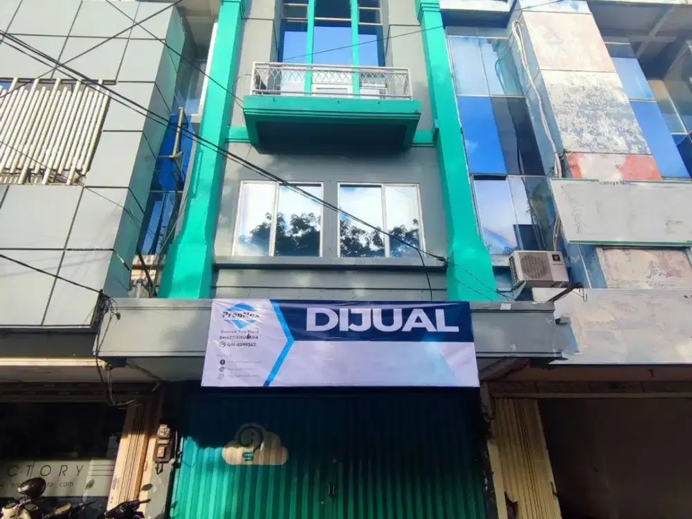 JARANG ADA, RUKO 4 LANTAI RAYA KLAMPIS NOL JALAN, SIAP HUNI