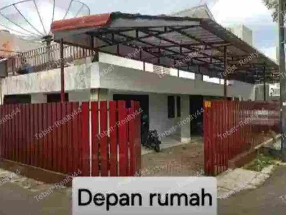 Disewakan rumah murah untuk kantor IT, EO atau konsultan di Tebet Timur, Jalan 2 mobil