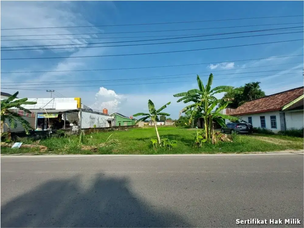 Tanah Palembang SHM Dekat Pabrik Pusri