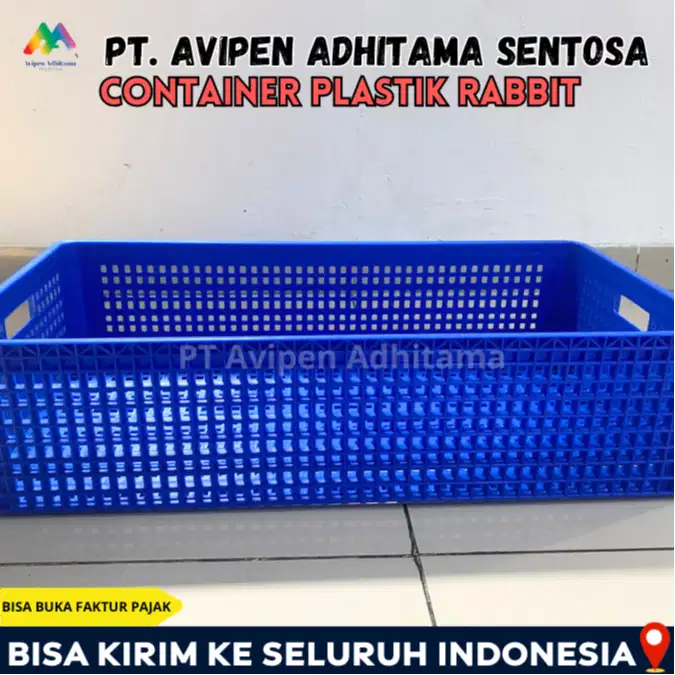 Container Box Plastik Rabbit Keranjang Plastik Industri Tangerang