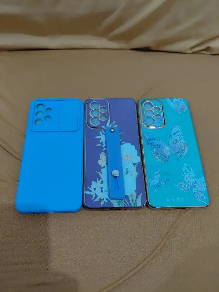 Jual casing hp samsung kondisi baru sepaket ada tiga pics