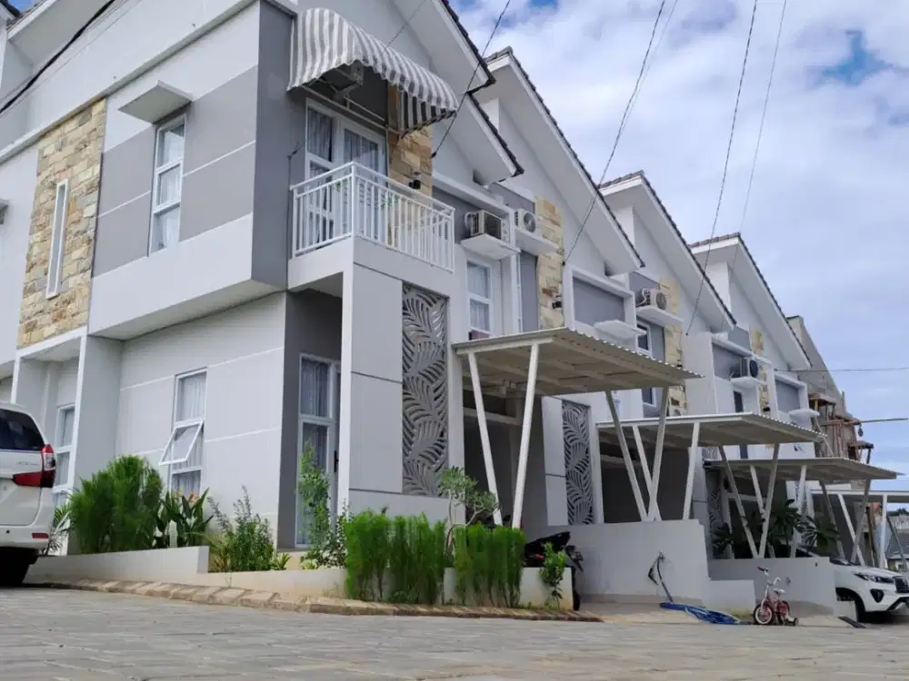 Rumah Syariah Tanpa Riba Tanpa Sita di Medina Townhouse Skema Developer Syariah Lingkungan Nyaman SHM IMB Ready Strategis Dekat Stasiun Deka Tol Depok