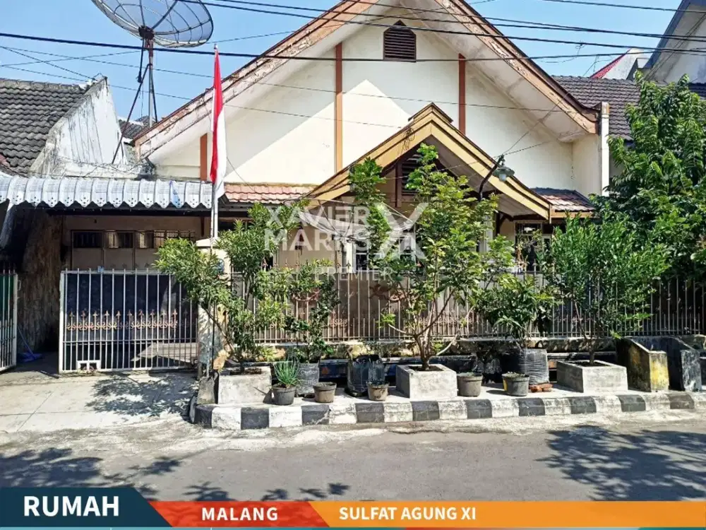 Dijual Rumah Sulfat Agung Malang Siap Huni , Akses Mobil