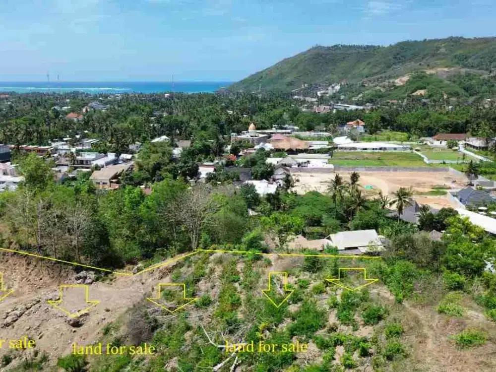 land near Mandalika incultural school direct access to the road