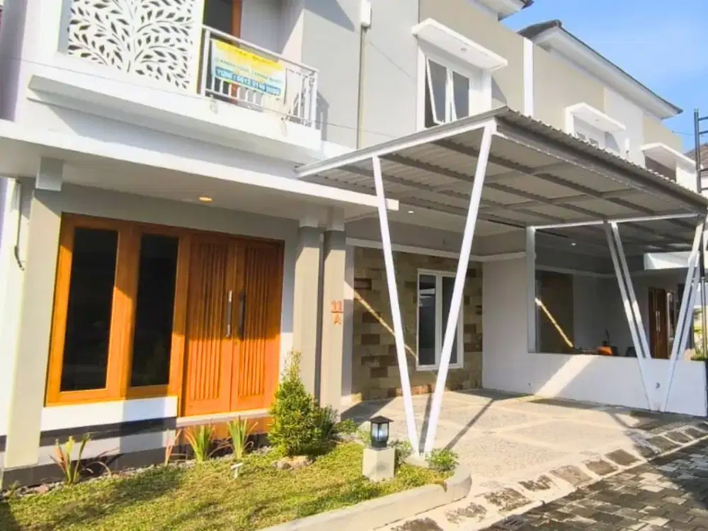Rumah 2 Lantai Siap Huni Perum Grand Wipasena Sidoarum Jogja