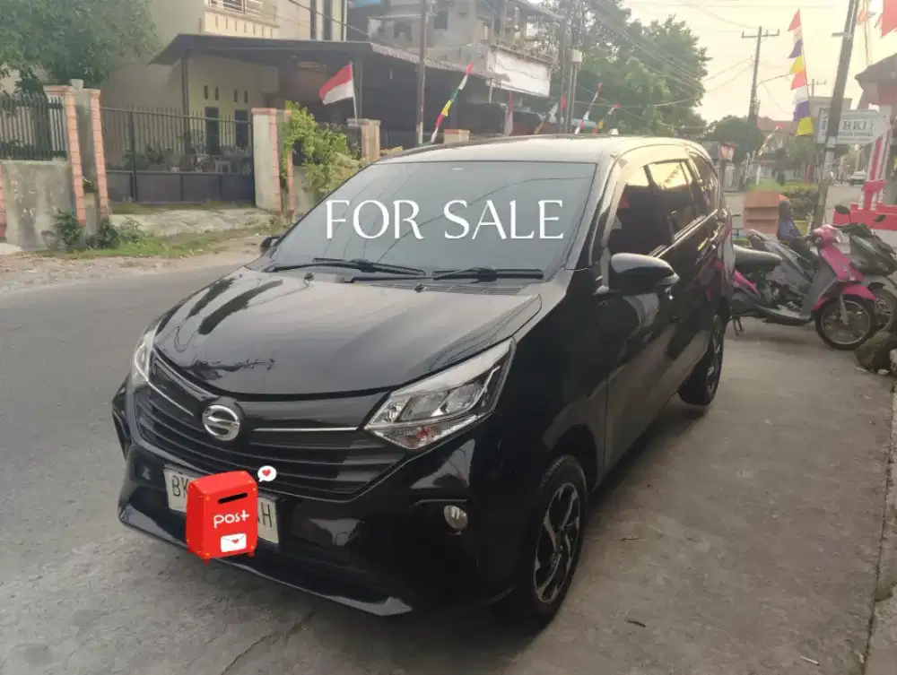 Sigra 2023 R deluxe 1200 CC MT,hitam