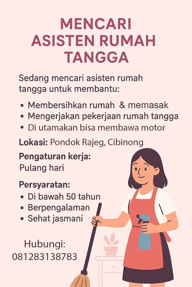 DI CARI ART PULANG PERGI PONDOK RAJEG CIBINONG
