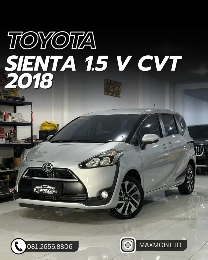 [ODO 60RB‼️] TOYOTA SIENTA 1.5 V AT 2018 pemakaian 2019