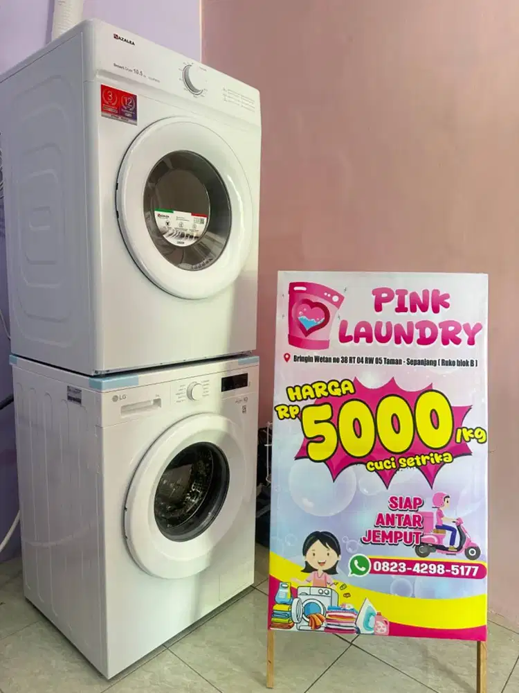 UNDER 20 JUTA!! PAKET USAHA LAUNDRY PEMULA