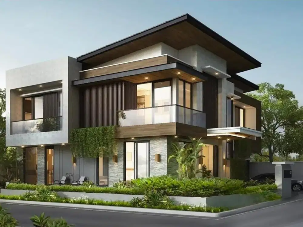 Premium Rumah Gress Minimalis 2 Lt Araya Boulevard