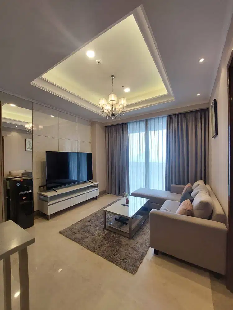 FOR RENT Apartemen District 8 Senopati, 1 Kamar Luas 70 m2, Furnished