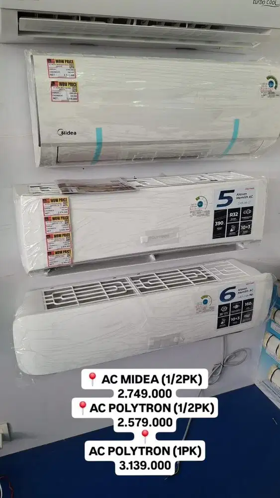 KREDIT AC MIDEA BALIKPAPAN