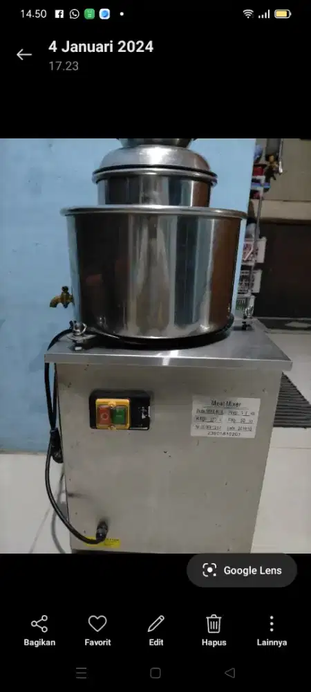 Mesin Bakso Fomax