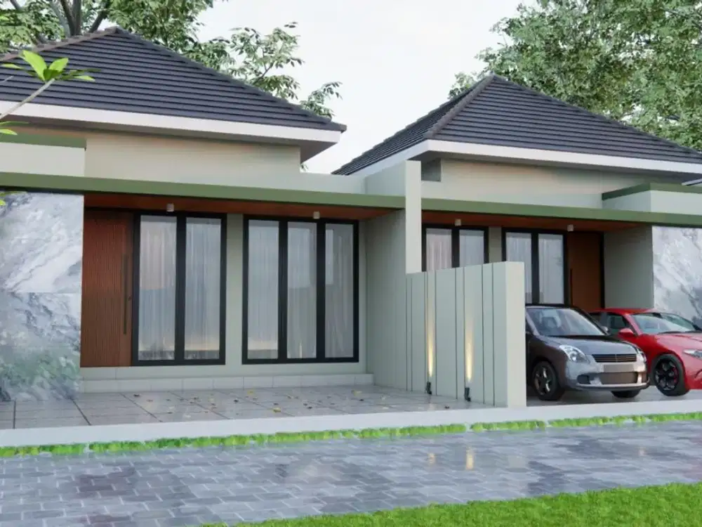 RUMAH MODERN DALAM MINI CLUSTER DI BERBAH, SLEMAN