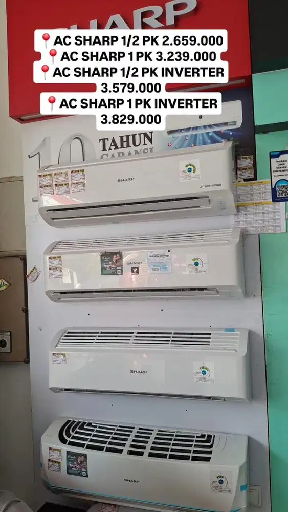 KREDIT AC SHARP BALIKPAPAN