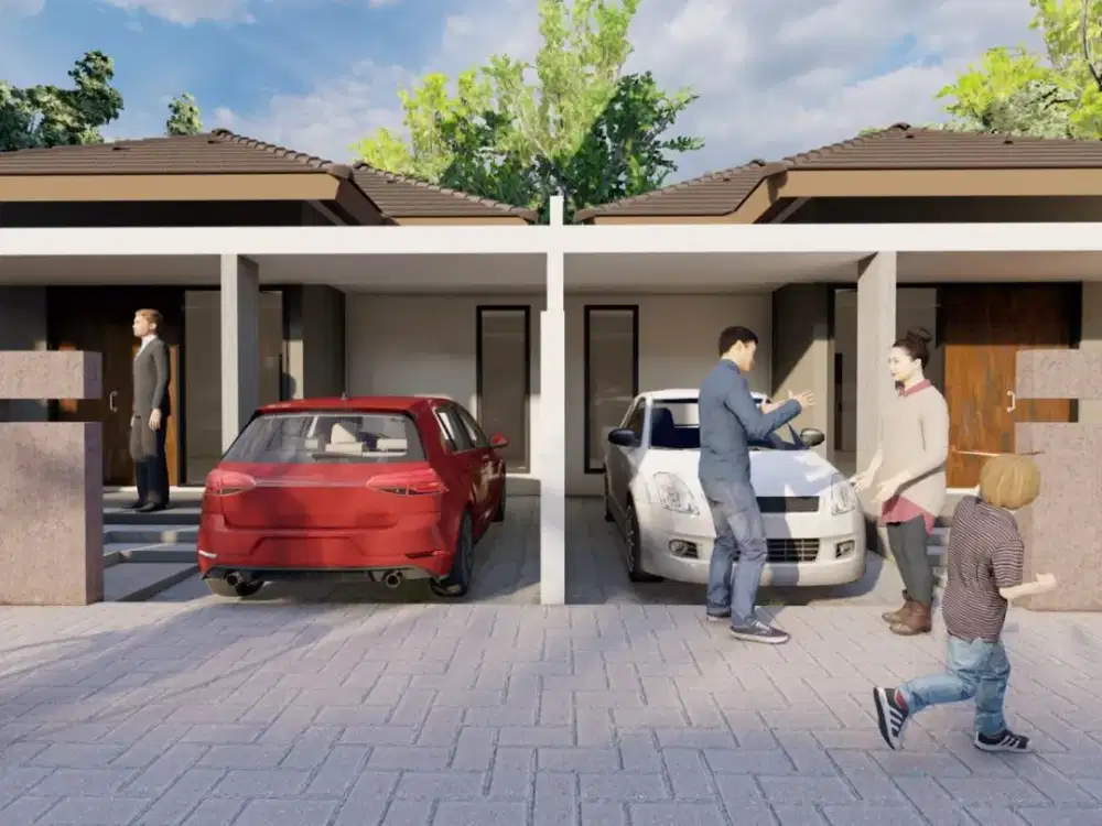 RUMAH MODERN TERMURAH, AKSES MUDAH DI PRAMBANAN SLEMAN