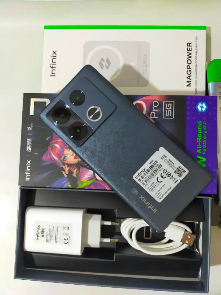 Infinix Note 40 Pro 5G Nfc Ram 8+8/256 Second Resmi