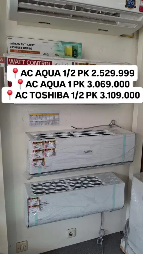 KREDIT AC AQUA BALIKPAPAN