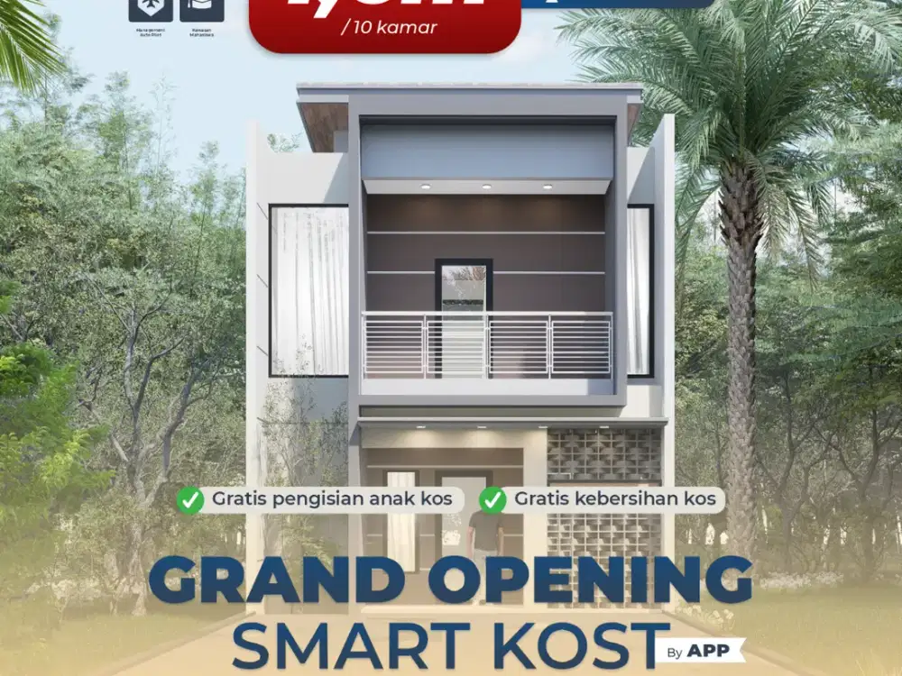 RUMAH KOS 10 KAMAR 2 LANTAI DEPAN KAMPUS UMM
