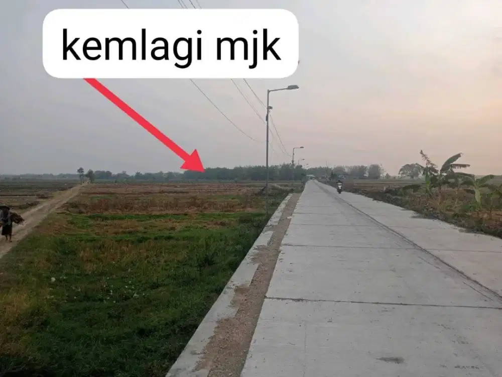 DIJUAL TANAH KEMLAGI MOJOKERTO RON.A1737