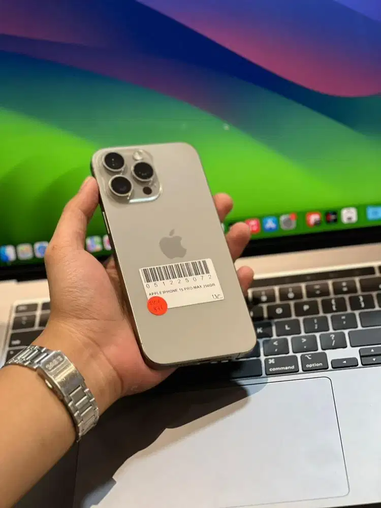 Iphone 15 promax 256 ibox kelengkapan unit cas