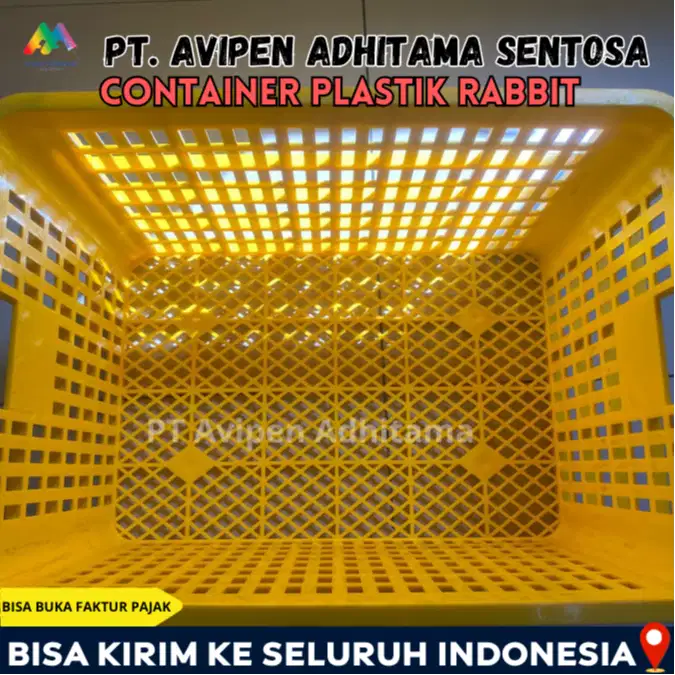 Container Box Plastik Rabbit Keranjang Plastik Industri Balikpapan