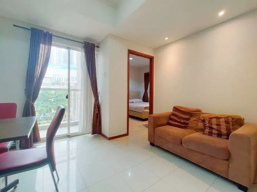 Disewakan Murah 1BR Rapi dan Bersih di Apartemen Royal Mediterania Garden