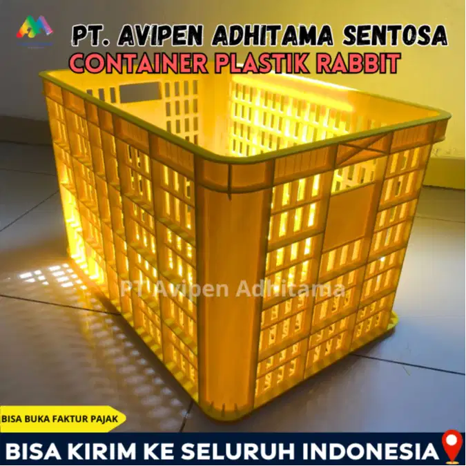 Container Box Plastik Rabbit Keranjang Plastik Industri Semarang
