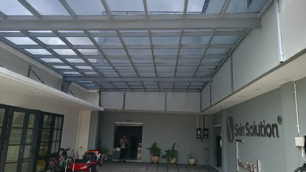 Kanopi kaca alderon Solartuff