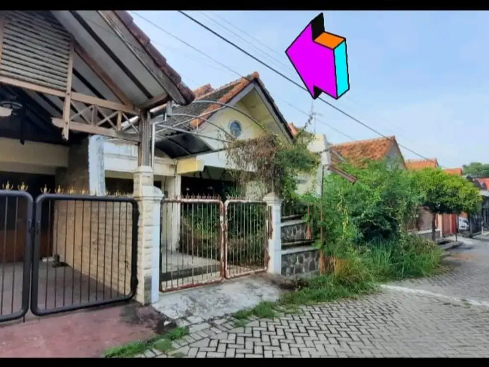 DIJUAL RUMAH HITUNG TANAH WISMA MUKTI SUKOLILO SURABAYA RON.A2561