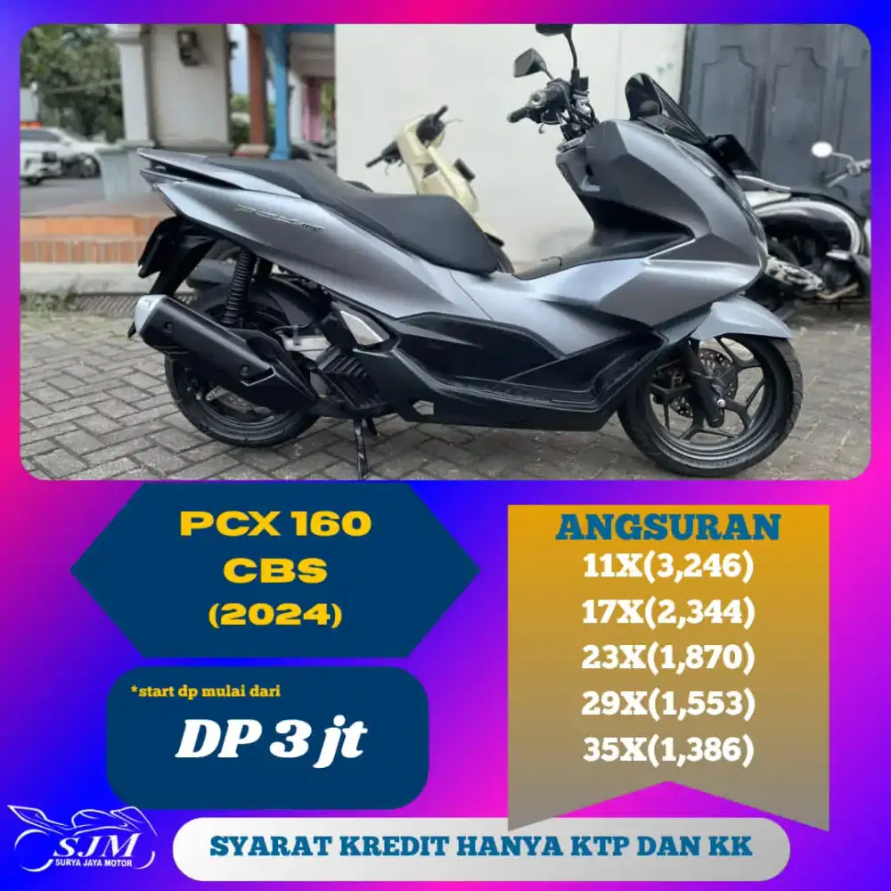 Pcx 160 CBS 2024 Pajak Panjang