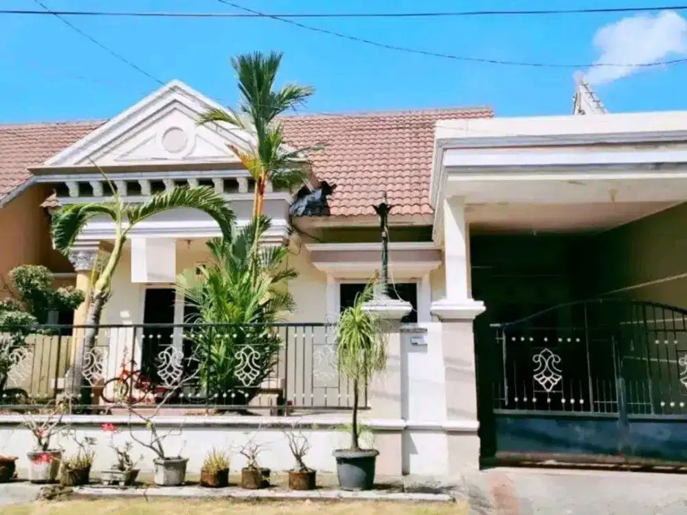 DIJUAL RUMAH DELTA BARU DELTA FORTUNA WARU SIDOARJO RON.A708