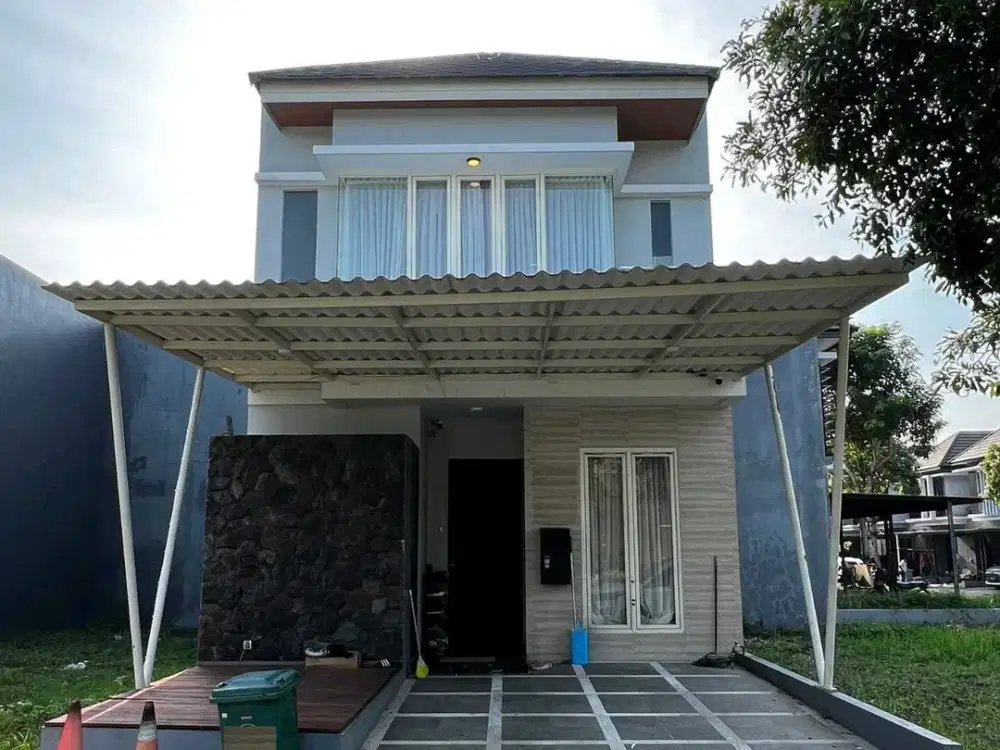 DIJUAL RUMAH GRAHA NATURA EDENIA SAMBIKEREP SURABAYA RON.A2210