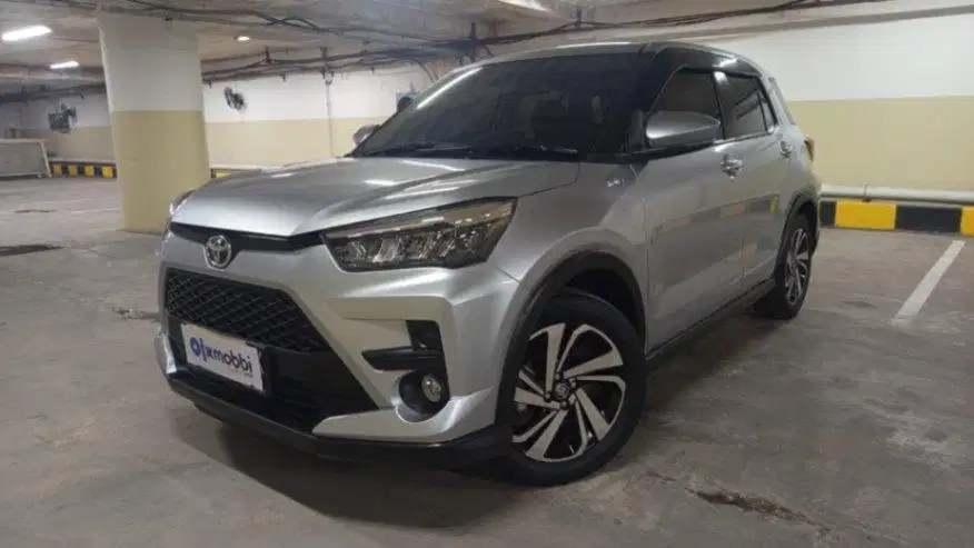 DP Rendah  9JT Toyota Raize 1.0 G One Tone Bensin-MT 2021 Silver