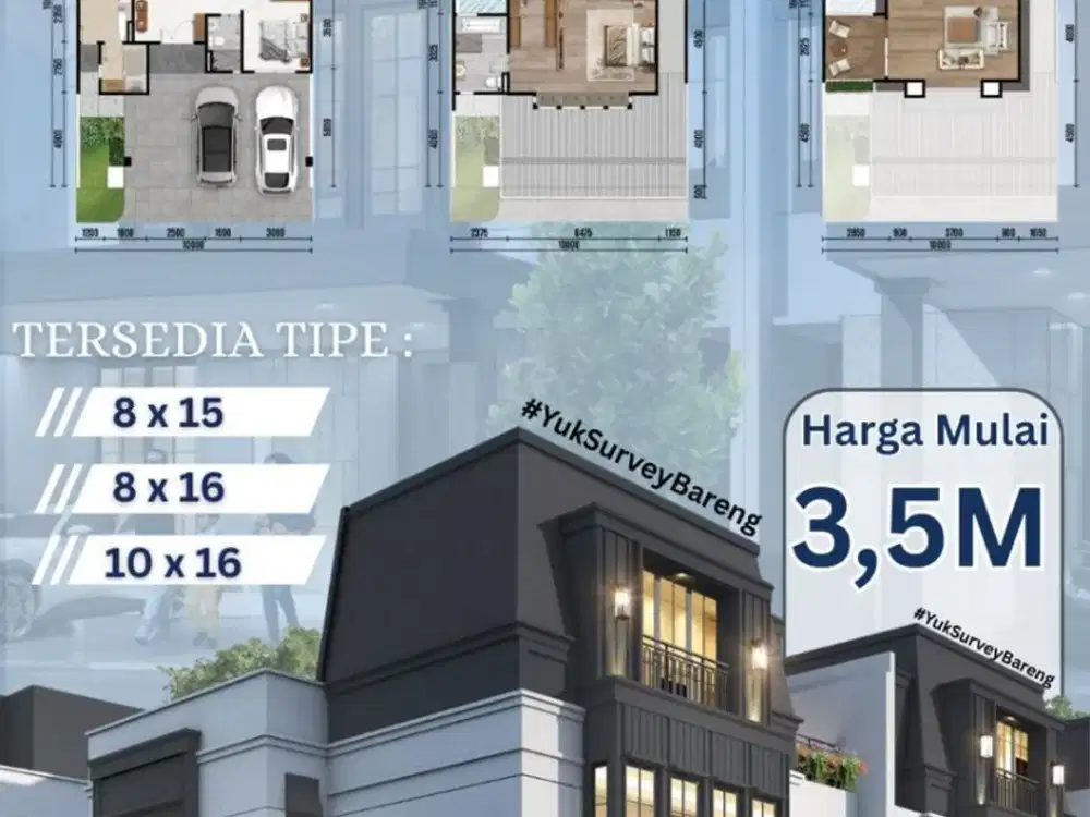 New by Paramount land Last unit harga 3Man Dekat BSD City ALTADENA Gading Serpong