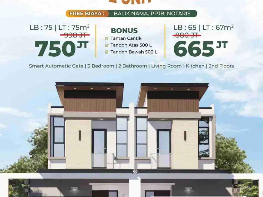 Rumah MEWAH harga PROMO di Semarang Atas belakang Mall Transmart Banyumanik
