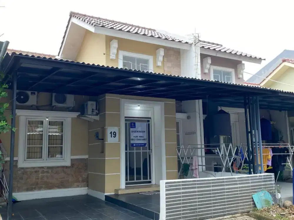 Disewakan Cluster Le Jardin Lippo Cikarang