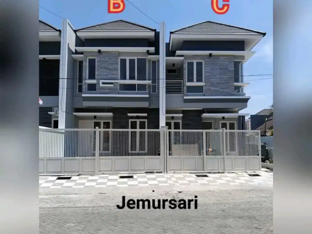 DIJUAL RUMAH JEMURSARI TIMUR WONOCOLO SURABAYA RON.A1820
