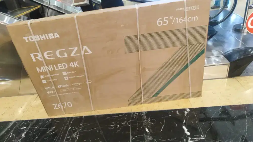 TV TOSHIBA 65 MINILED BARU JUAL MURAH