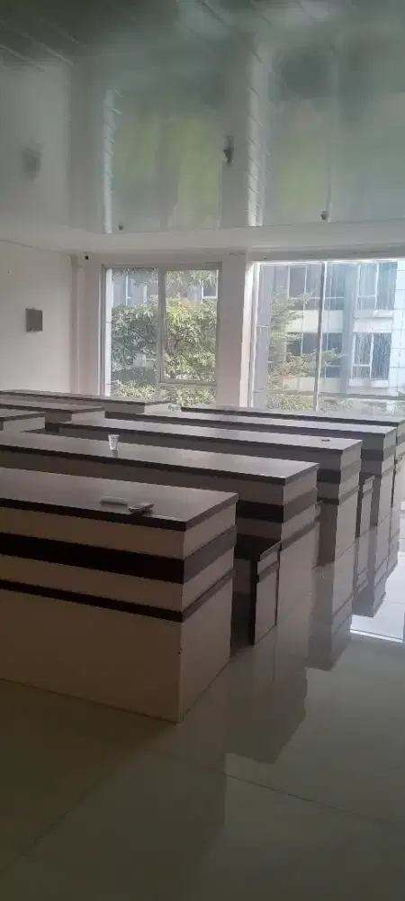 10 SET MEJA KURSI MEETING MURAH