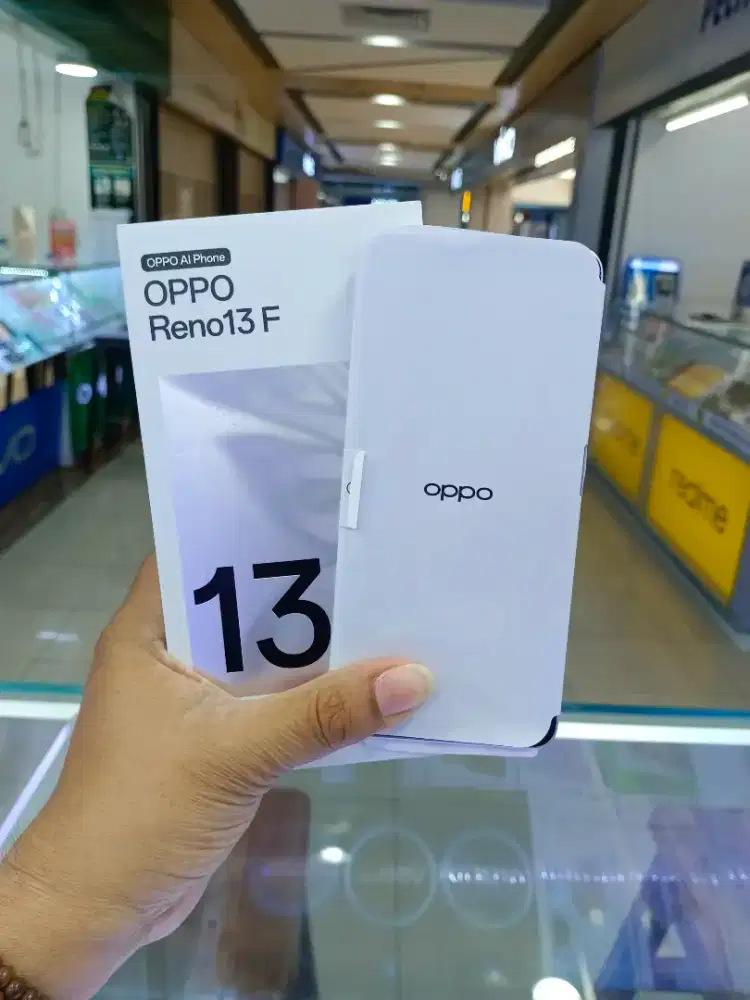 Oppo Reno 13F 8/256 Purple Super Duper Like New 100% Resmi Oppo Indo