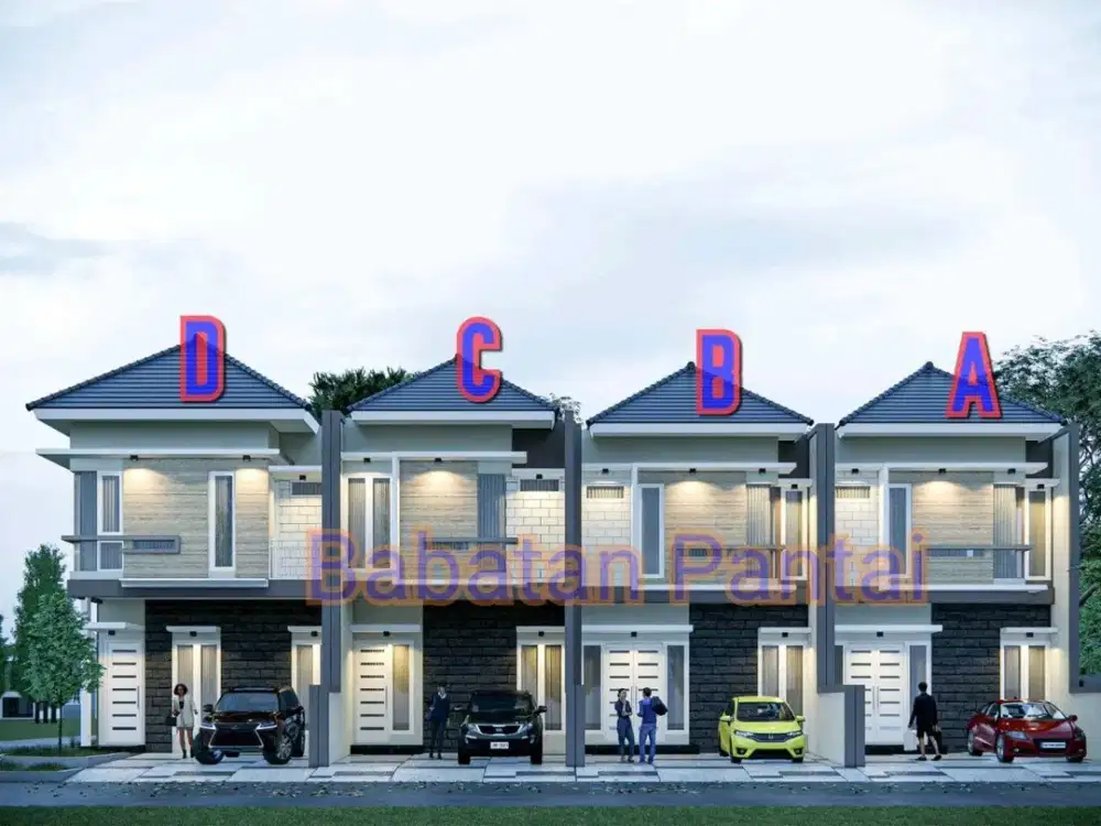 DIJUAL RUMAH BABATAN PANTAI DEKAT KENJERAN SURABAYA RON.A259