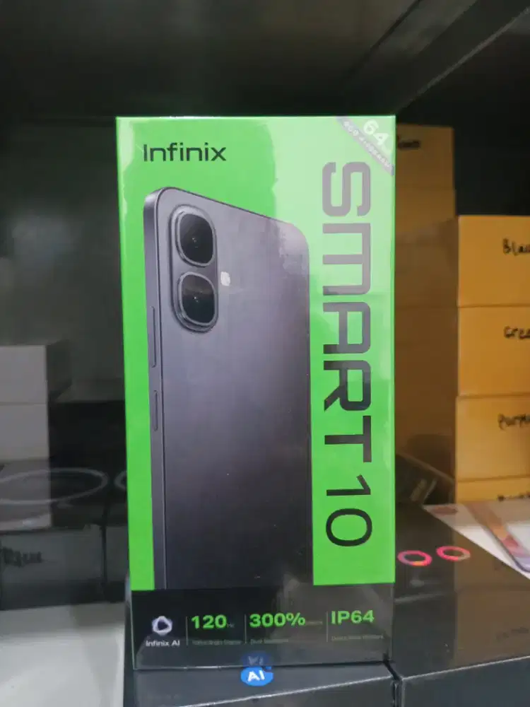 Infinix Smart 10 4/64 New Garansi Resmi Promo Bandung