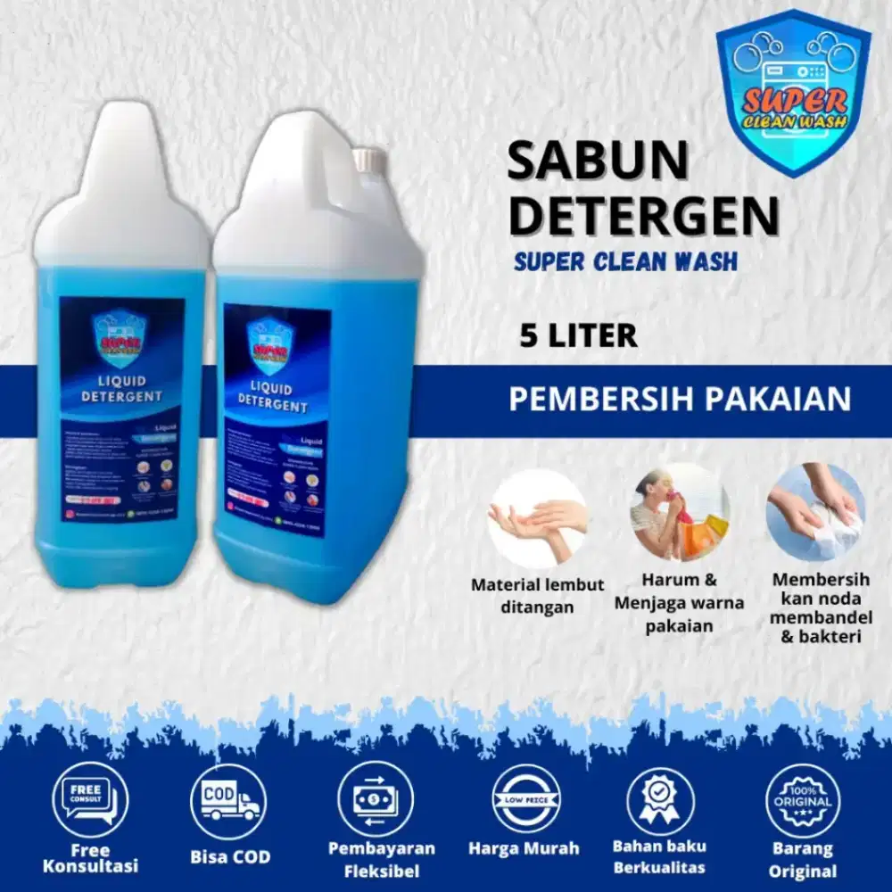 super celana wash menjual berbagai sabun dengan kualitas bagus