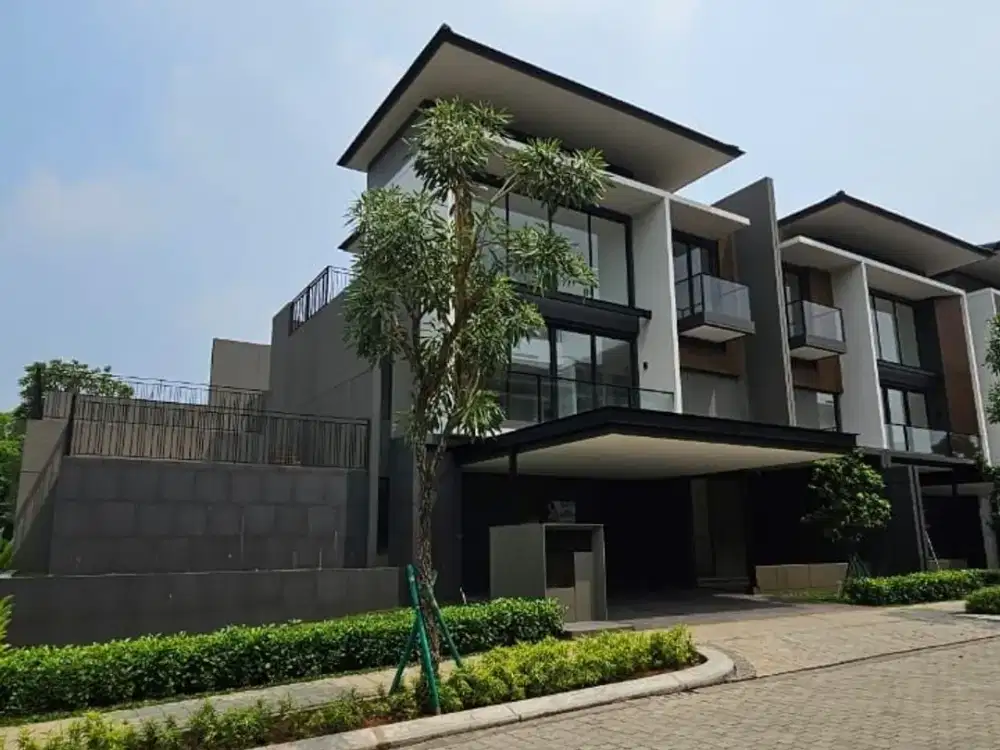 RUMAH MEWAH LAUREL NAVAPARK BSD POSISI HOOK TURUN HARGA 4M