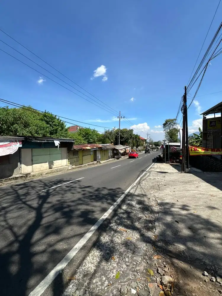 Dijual Tanah Strategis Komersial Area Raya Diponegoro Batu 10x60m SHM